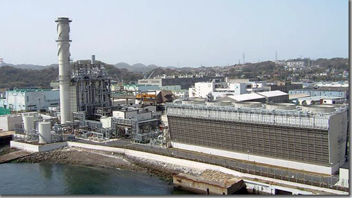 株式会社東京ガス横須賀パワーの全景