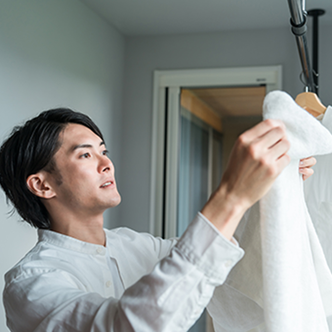 洗濯にかかる手間を減らし、時間を短縮したい