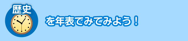 歴史を年表でみてみよう！