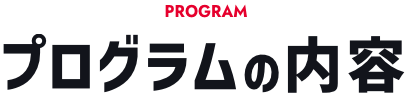 PROGRAM プログラムの内容