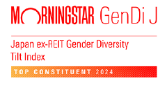Morningstar 日本株式ジェンダー・ダイバーシティ・ティルト指数（除くREIT）